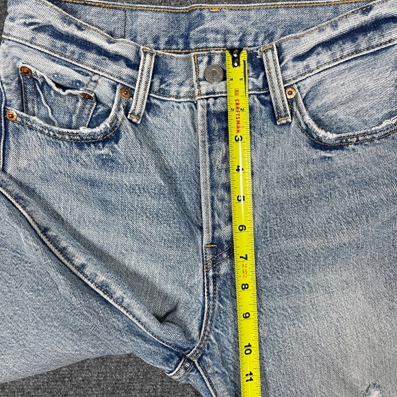 Levi's Light Blue Straight Leg Jeans - Picture 9 of 10